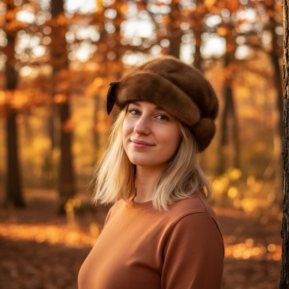 🌟 Vintage Full-Length Brown Mink Fur Coat - LaFlamme Fourrure Sz (M\L) + Bonus - Picture 16 of 16